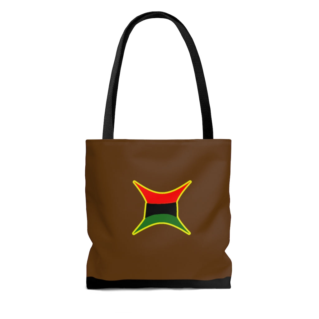 African Star (Brown) Tote Bag