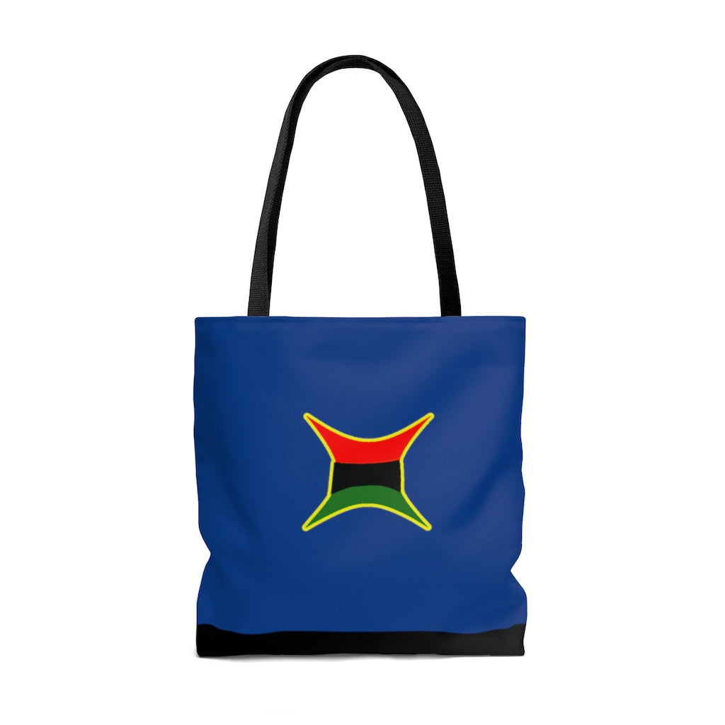 African Star (Blue) Tote Bag