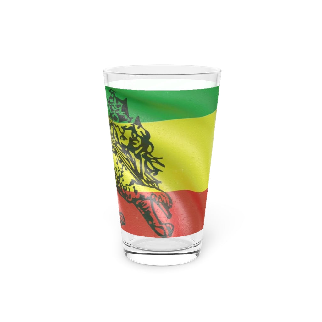 Rastafari  Pint Glass, 16oz