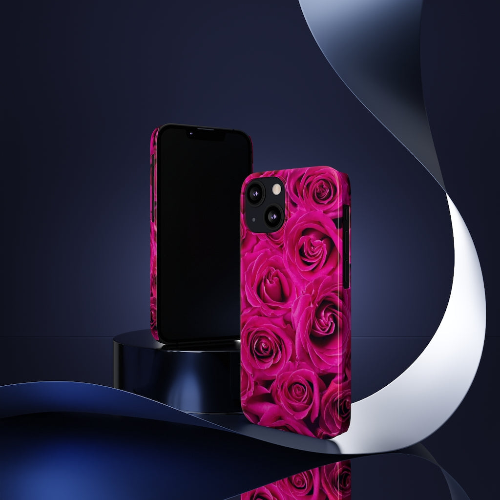 Red Roses Slim Phone Cases, Case-Mate