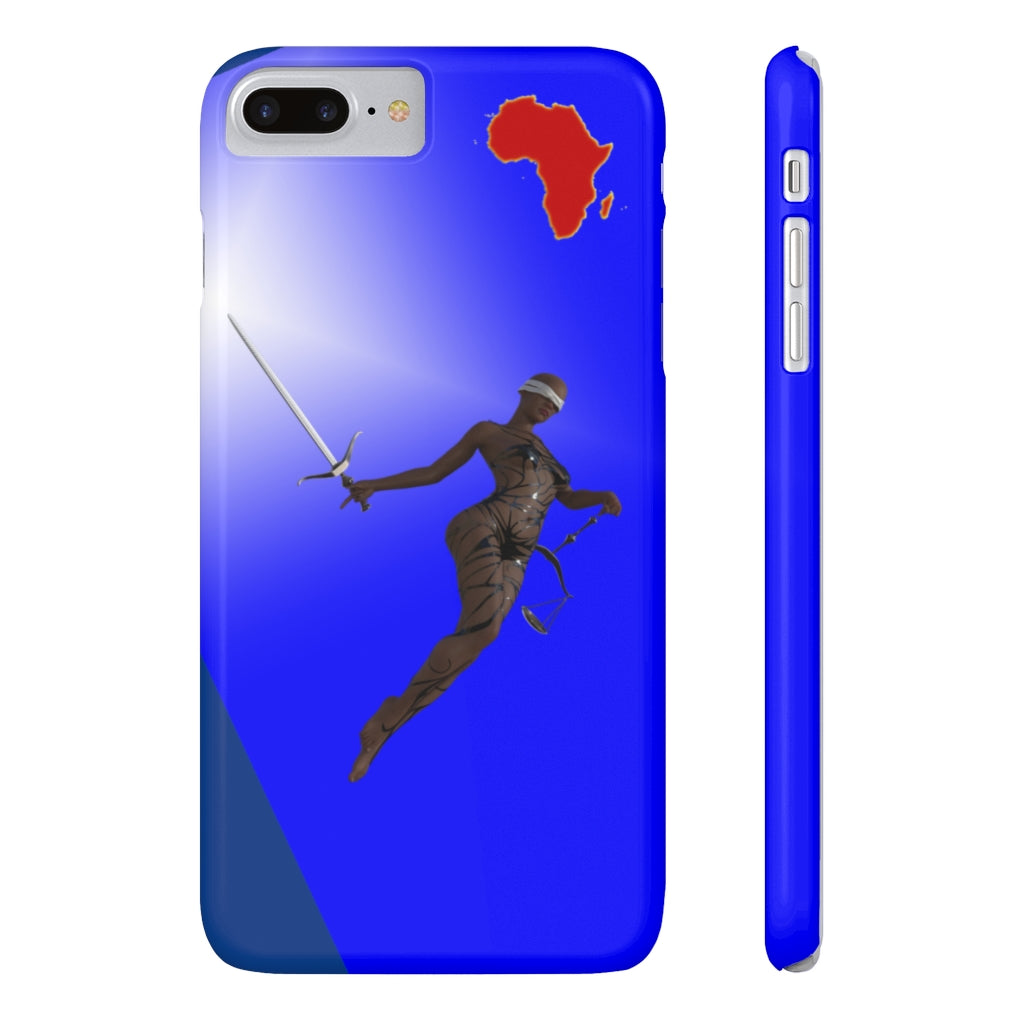 Lady Justice  Slim Phone Cases, Case-Mate