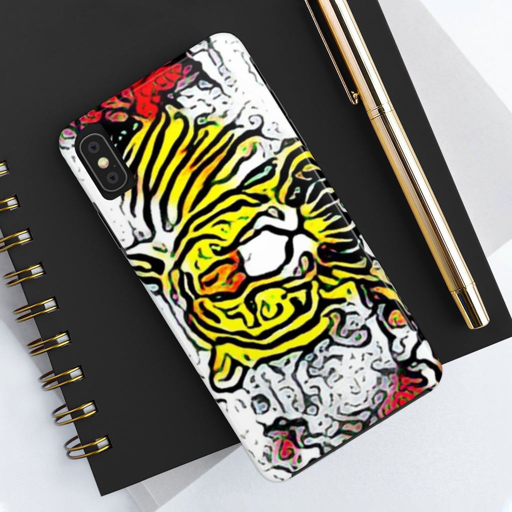 Tiger In Water Tough Phone Cases, Case-Mate