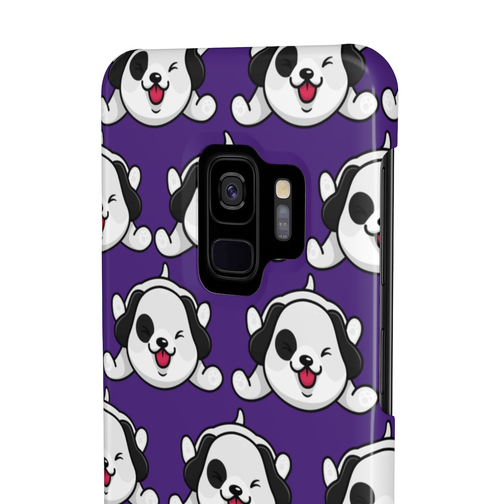 Patches (Dog) Slim Phone Cases, Case-Mate