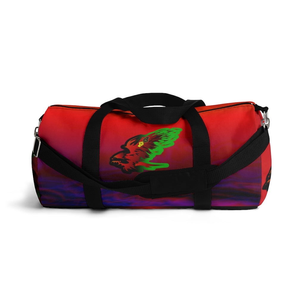 Afro Fire Bird  Duffel Bag