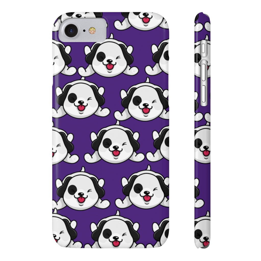 Patches (Dog) Slim Phone Cases, Case-Mate