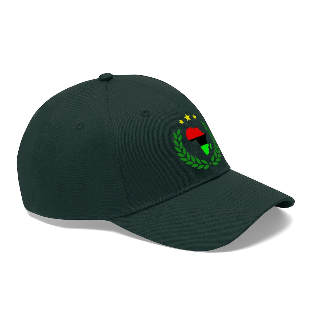 AFRICAN WREATH   Unisex Twill Hat