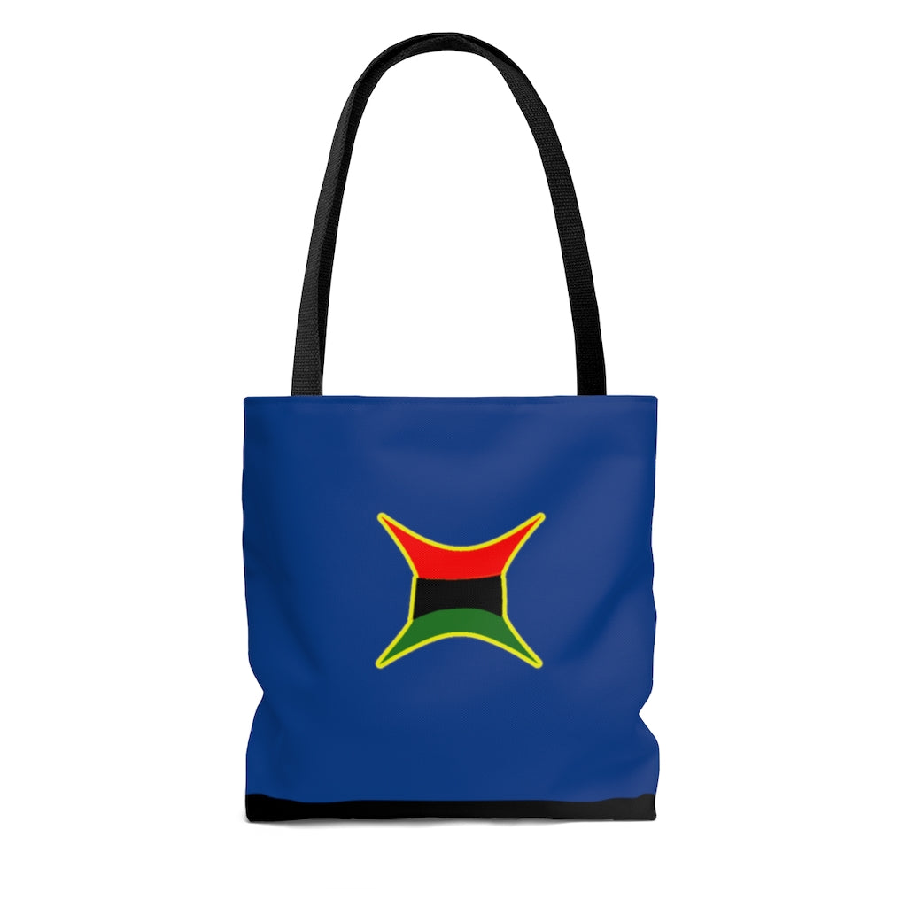 African Star (Blue) Tote Bag