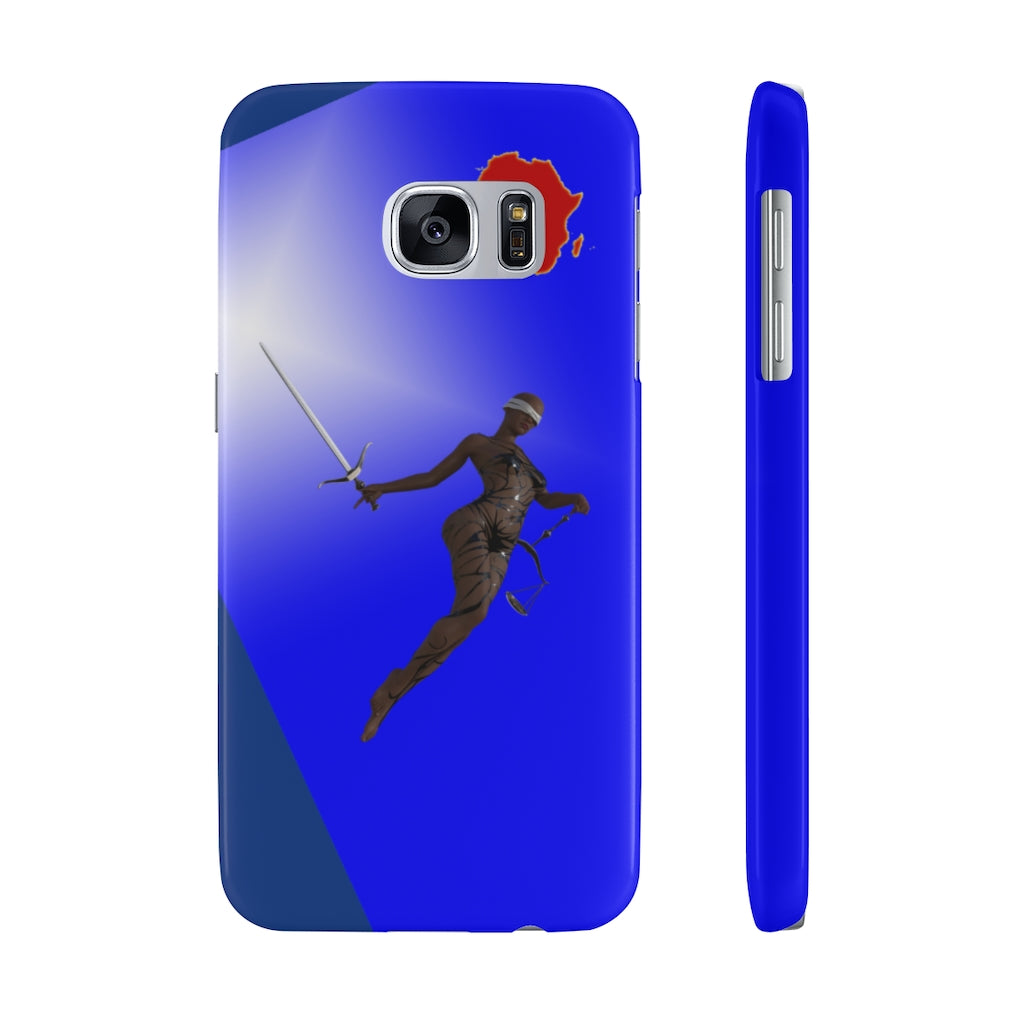 Lady Justice  Slim Phone Cases, Case-Mate