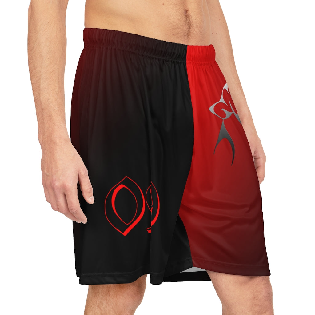 Silver Wolf Basketball Shorts