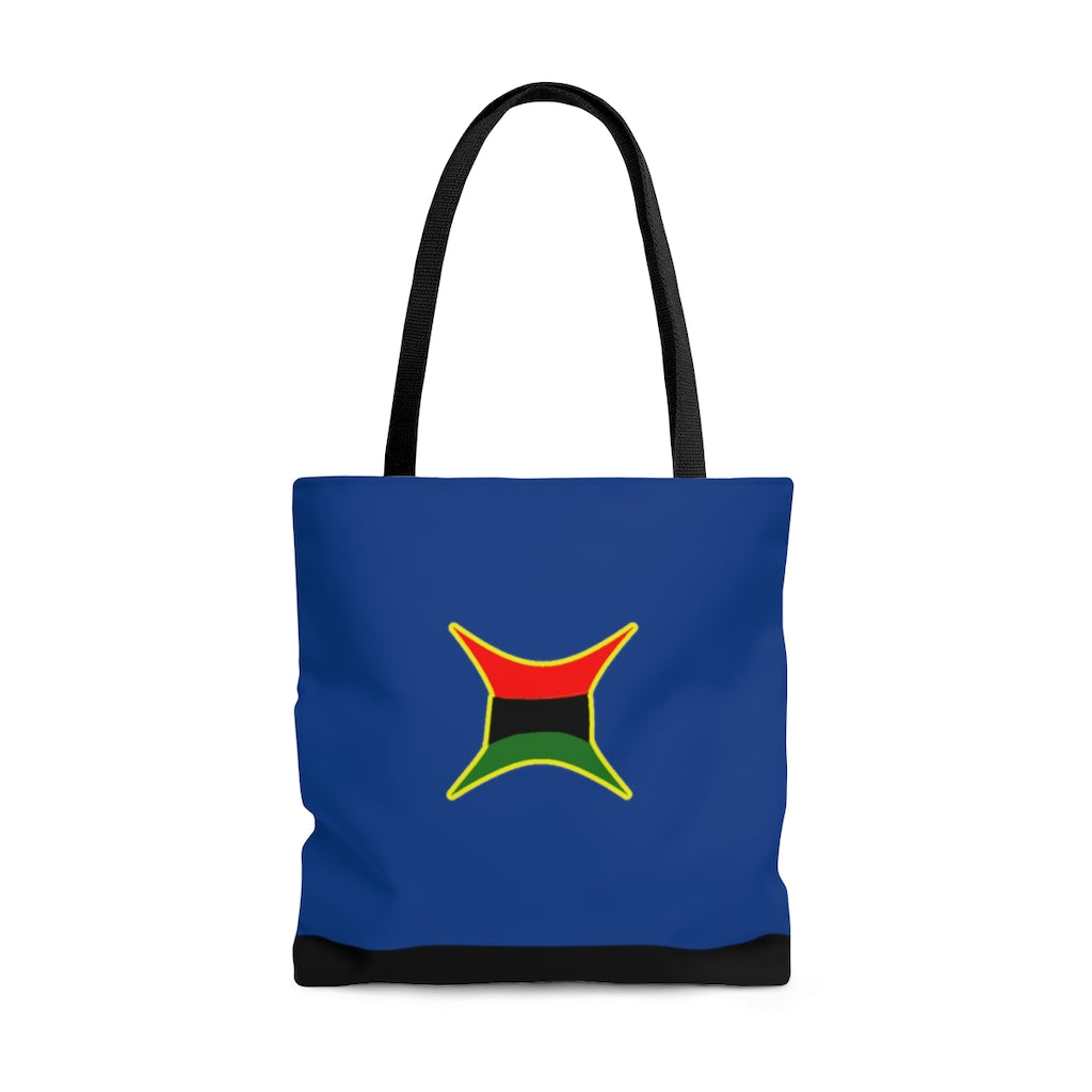 African Star (Blue) Tote Bag