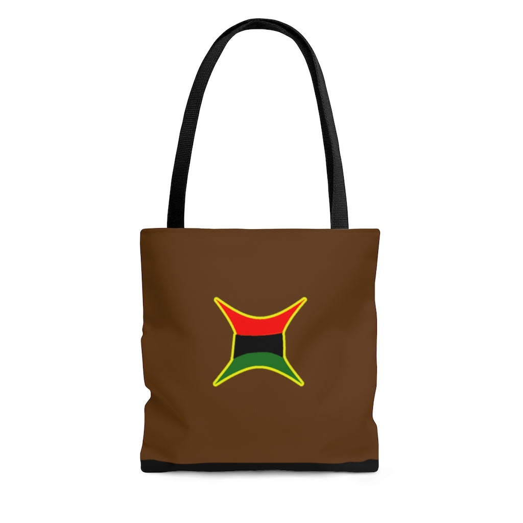 African Star (Brown) Tote Bag