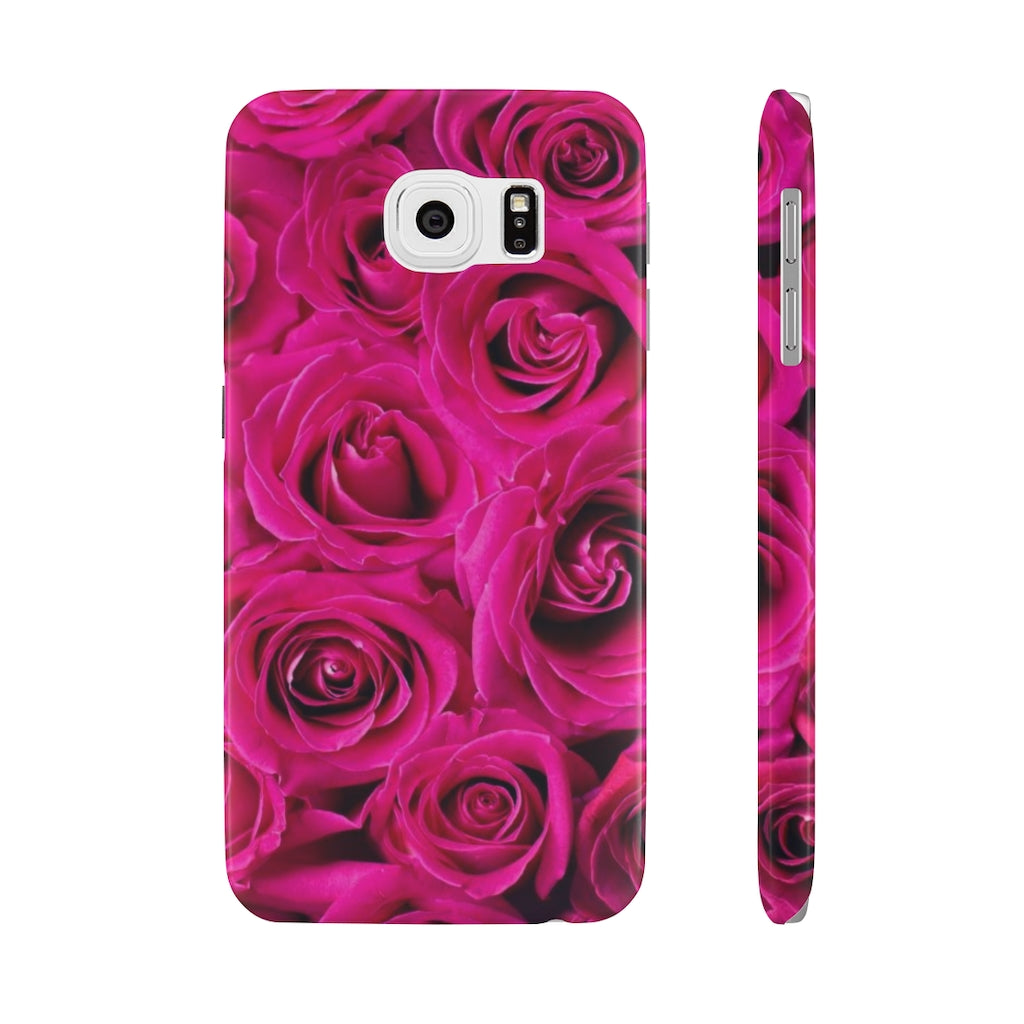 Red Roses Slim Phone Cases, Case-Mate