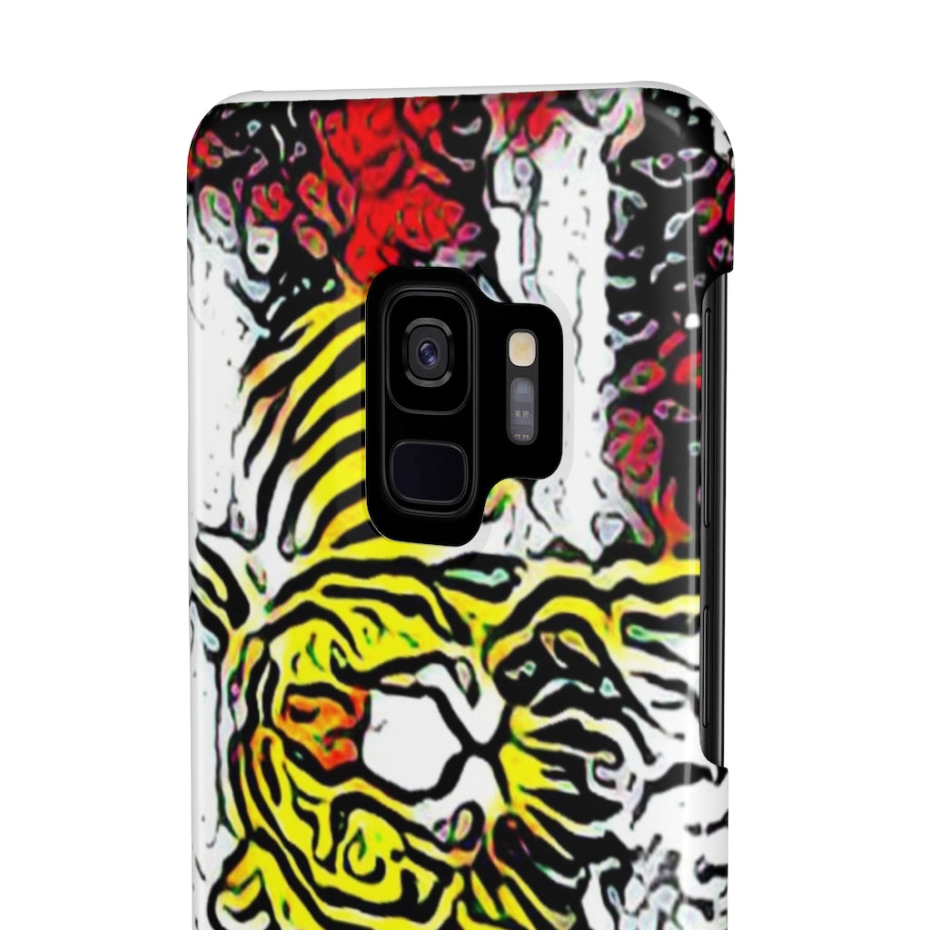 Tiger In Water Slim Phone Cases, Case-Mate