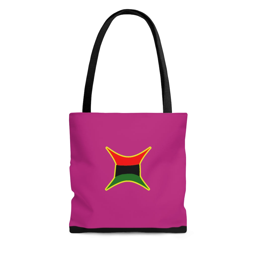 African Star (Pink) Tote Bag