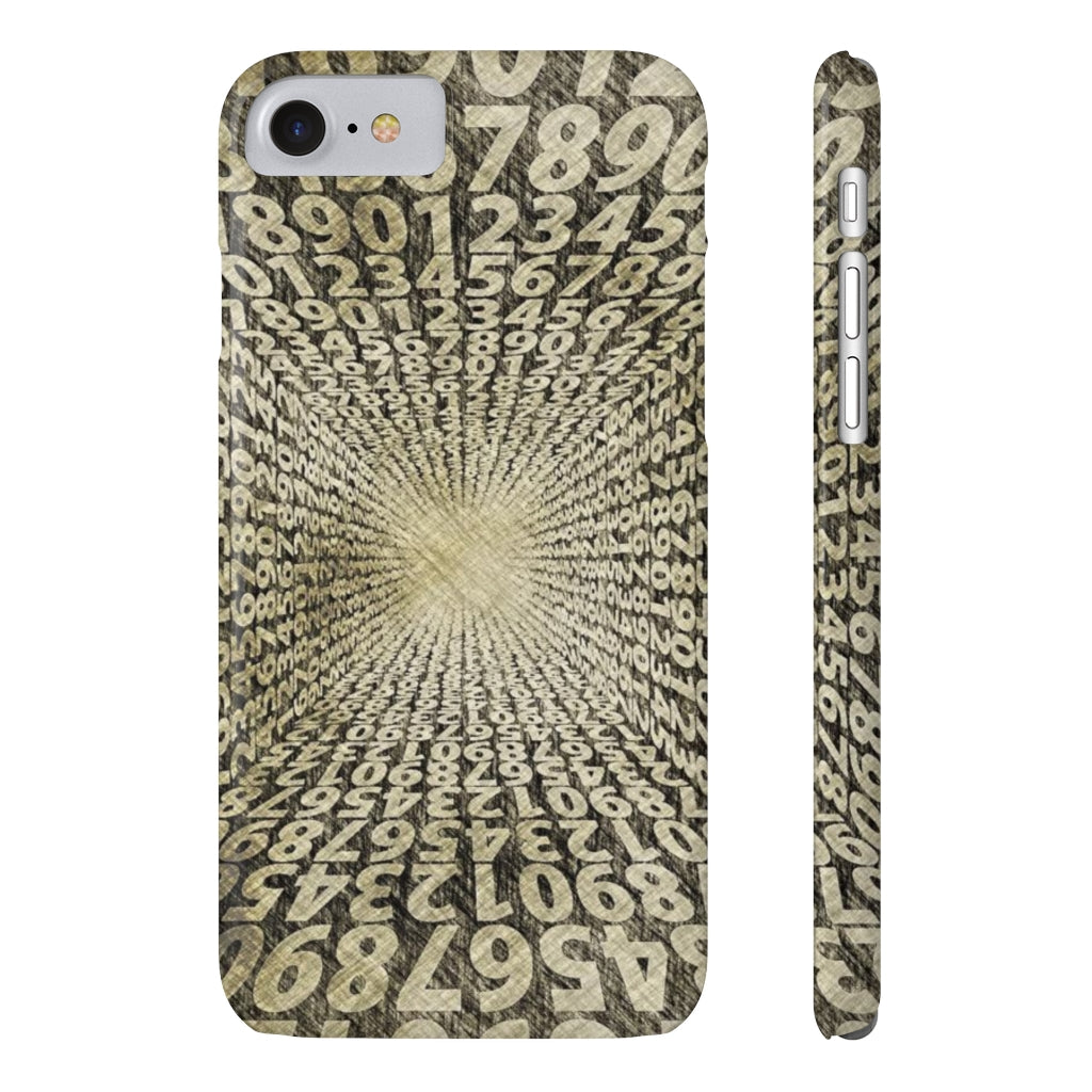 Numbers Run Slim Phone Cases, Case-Mate