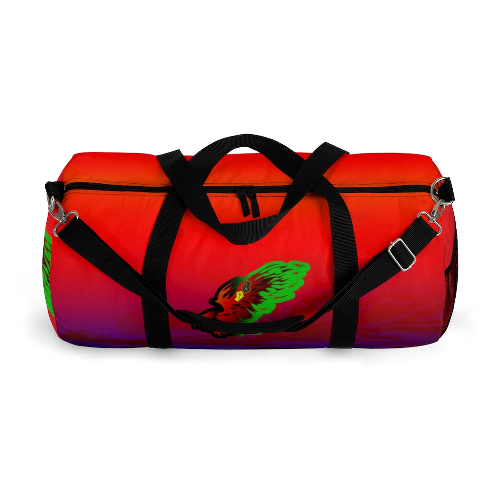 Afro Fire Bird  Duffel Bag