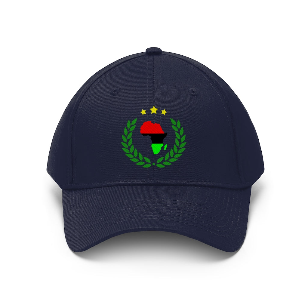 AFRICAN WREATH   Unisex Twill Hat