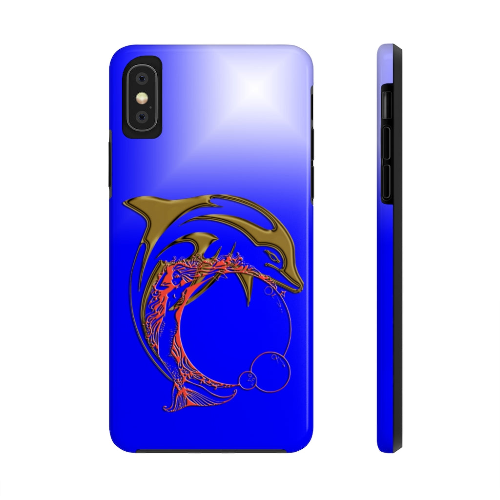 Dolphin W Mermaid Tough Phone Cases, Case-Mate