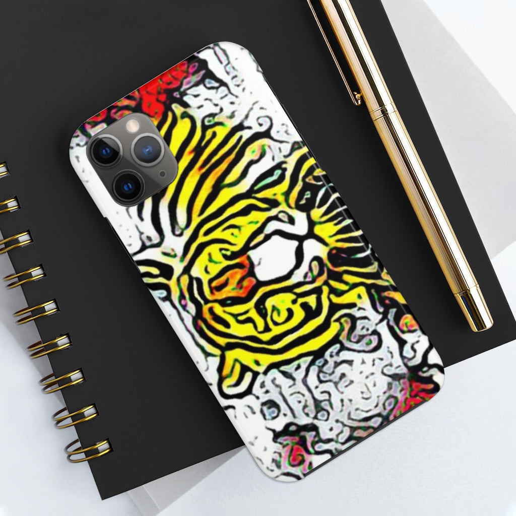 Tiger In Water Tough Phone Cases, Case-Mate