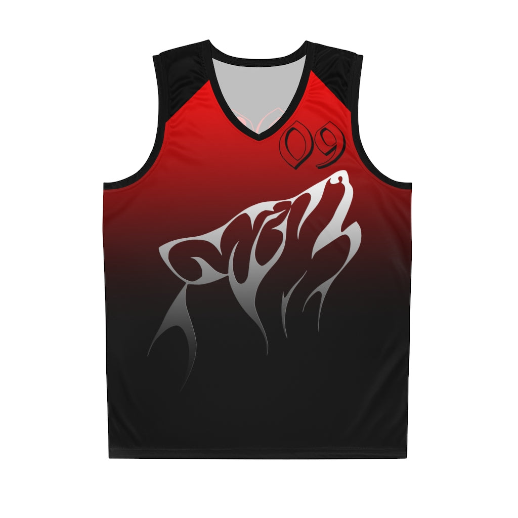 Silver wolf Basketball Jersey