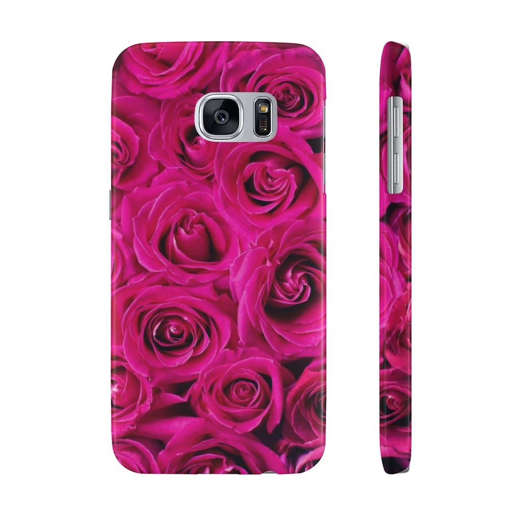 Red Roses Slim Phone Cases, Case-Mate