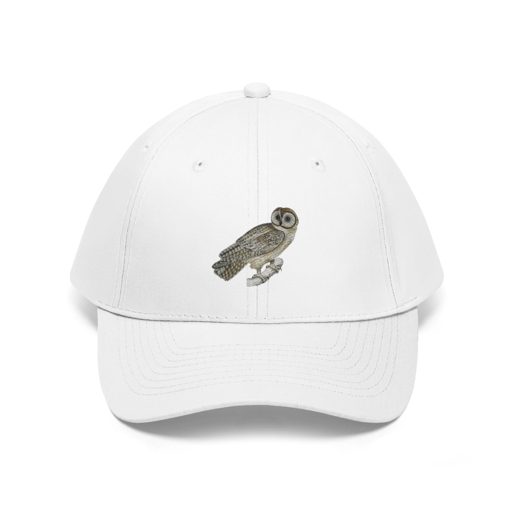 Looking Owl   Unisex Twill Hat