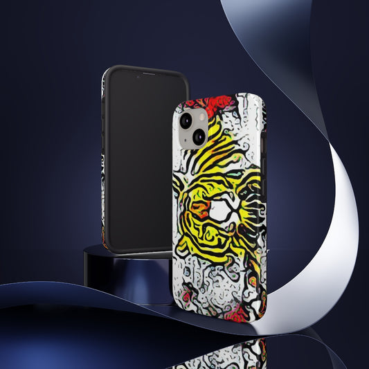 Tiger In Water Tough Phone Cases, Case-Mate