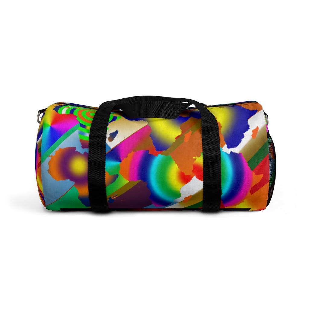 9 Africa's Collage Duffel Bag