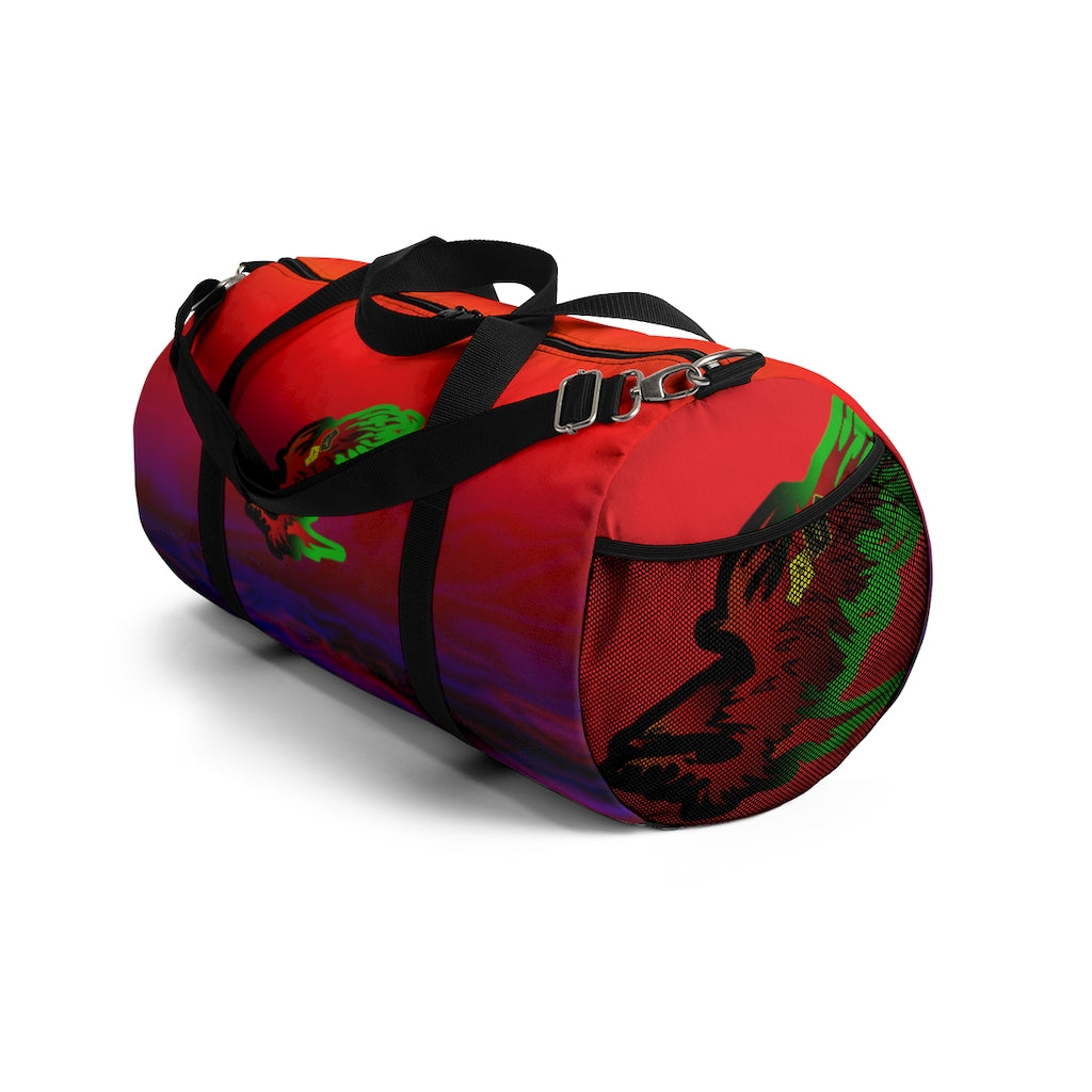 Afro Fire Bird  Duffel Bag