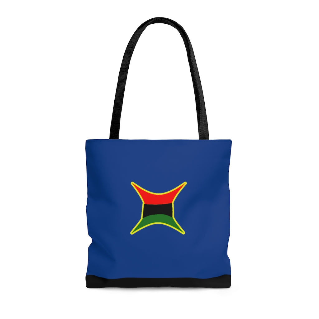 African Star (Blue) Tote Bag