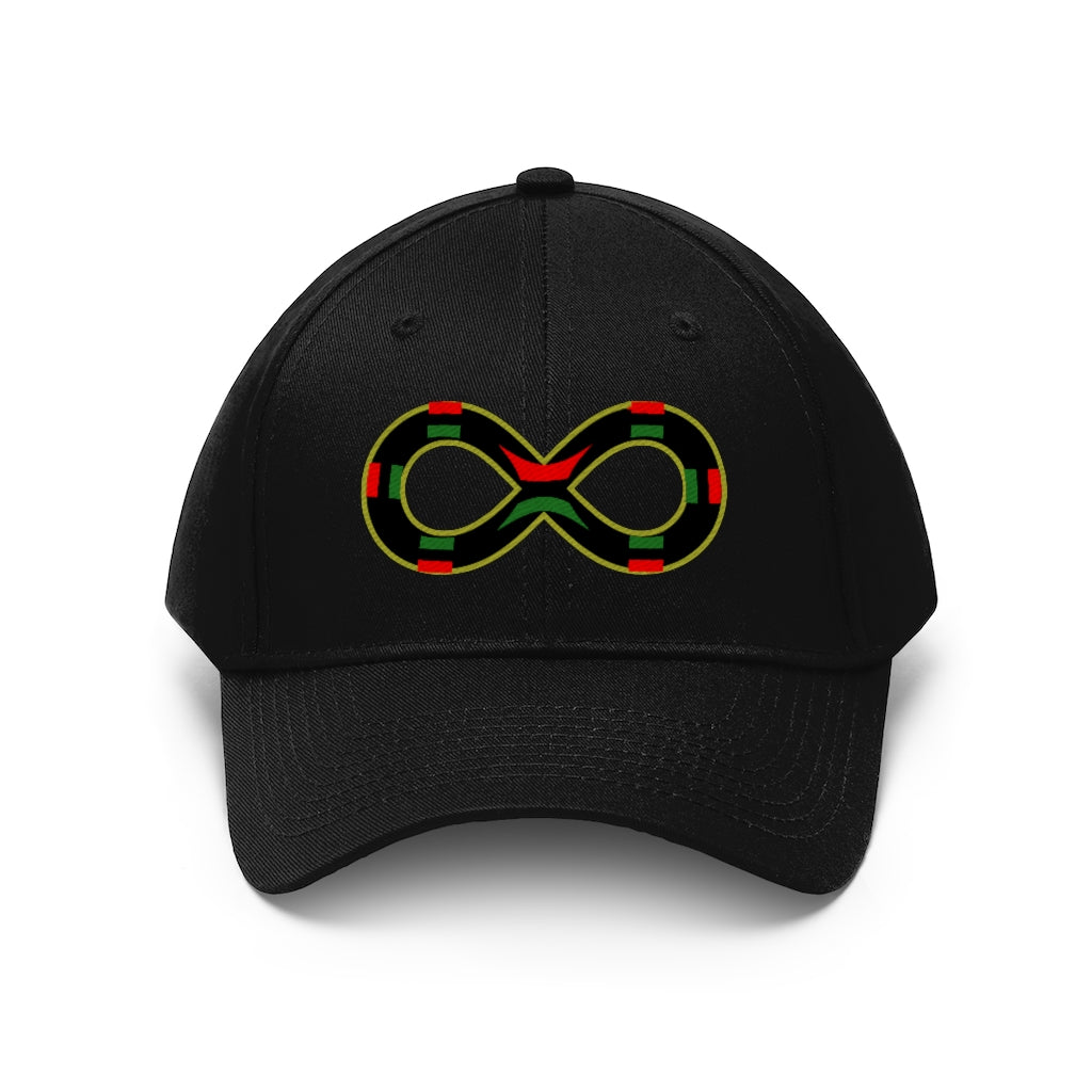 Infinity African  Unisex Twill Hat