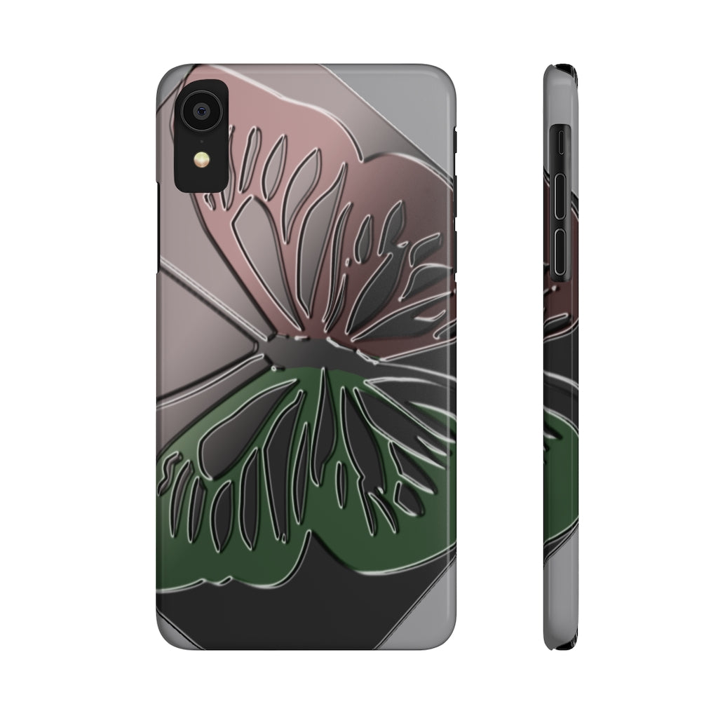 Glass Butterfly Slim Phone Cases, Case-Mate