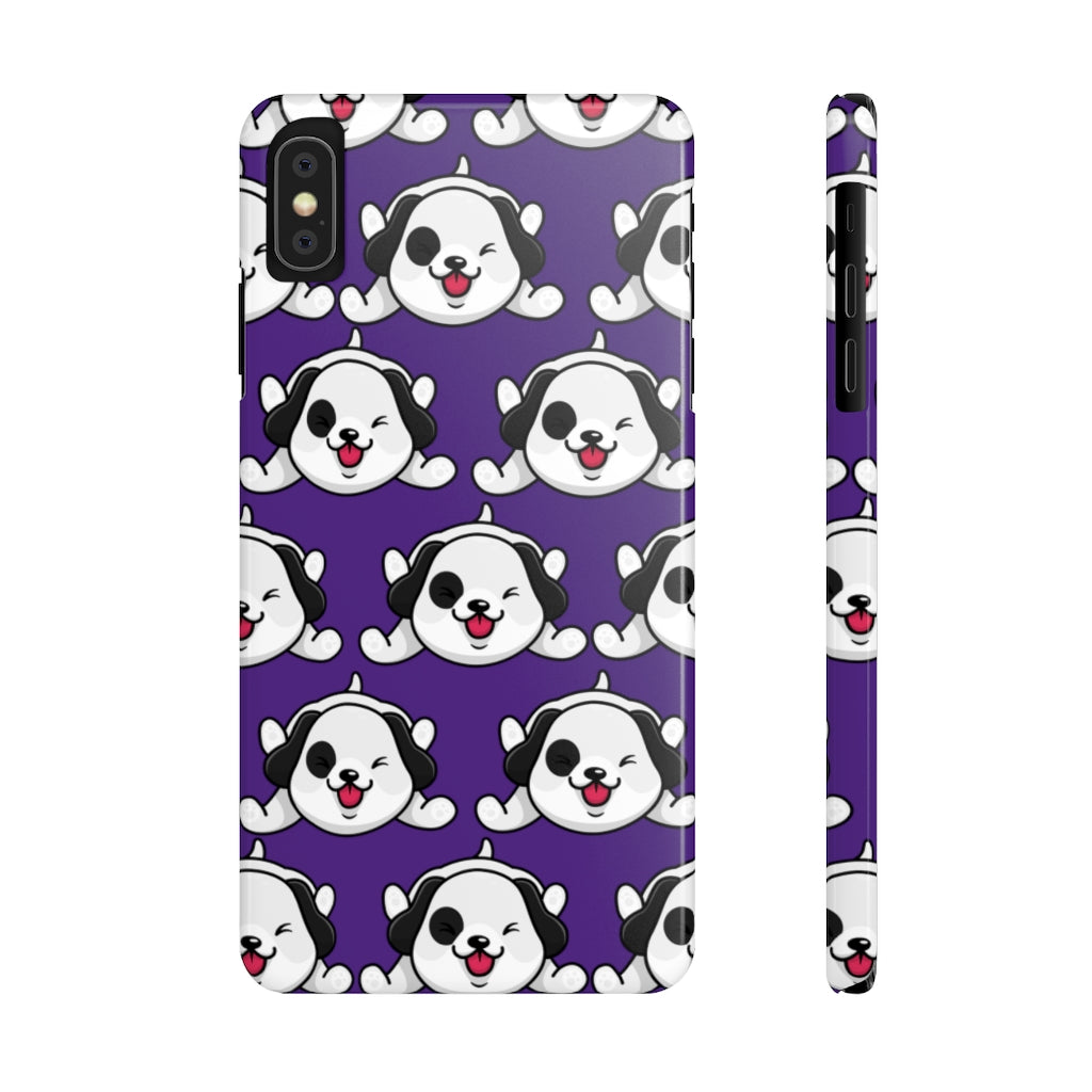 Patches (Dog) Slim Phone Cases, Case-Mate