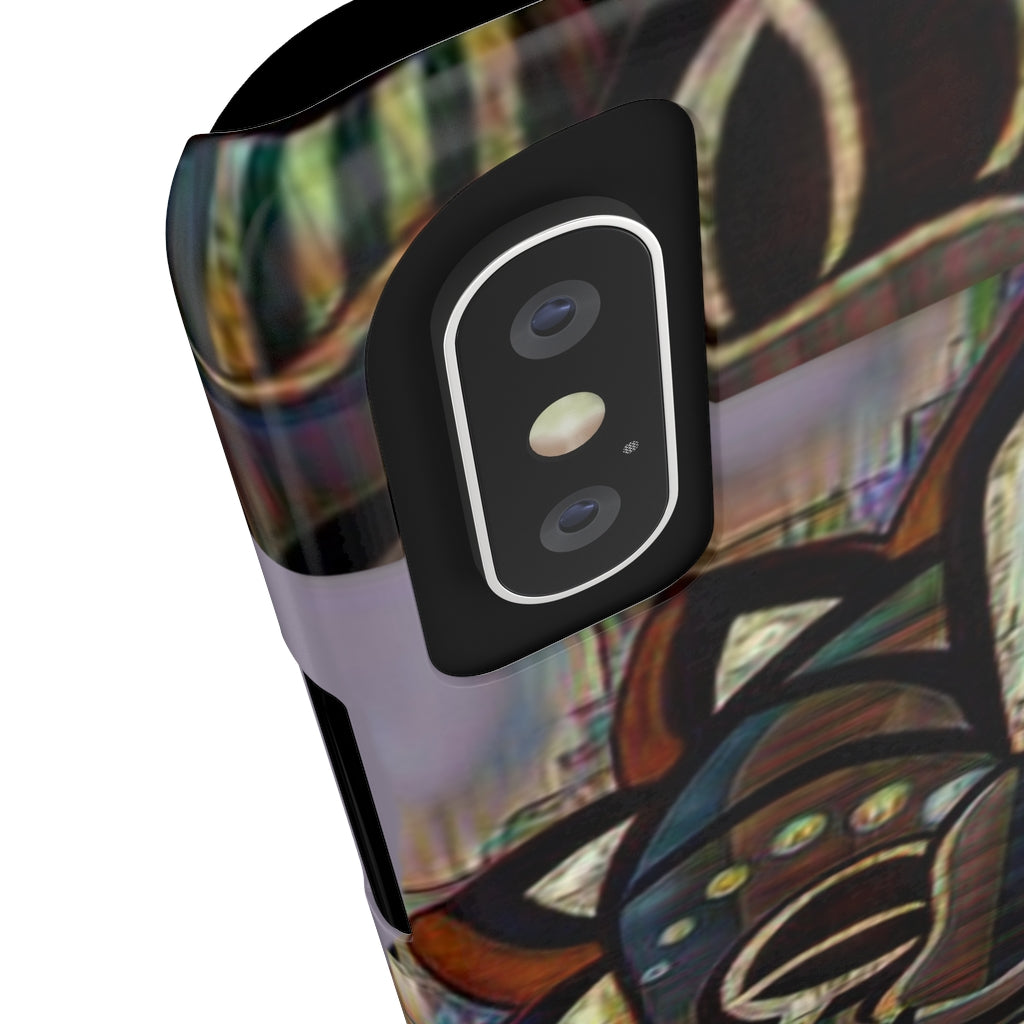 Tribal African ( Link) Mask Slim Phone Cases, Case-Mate