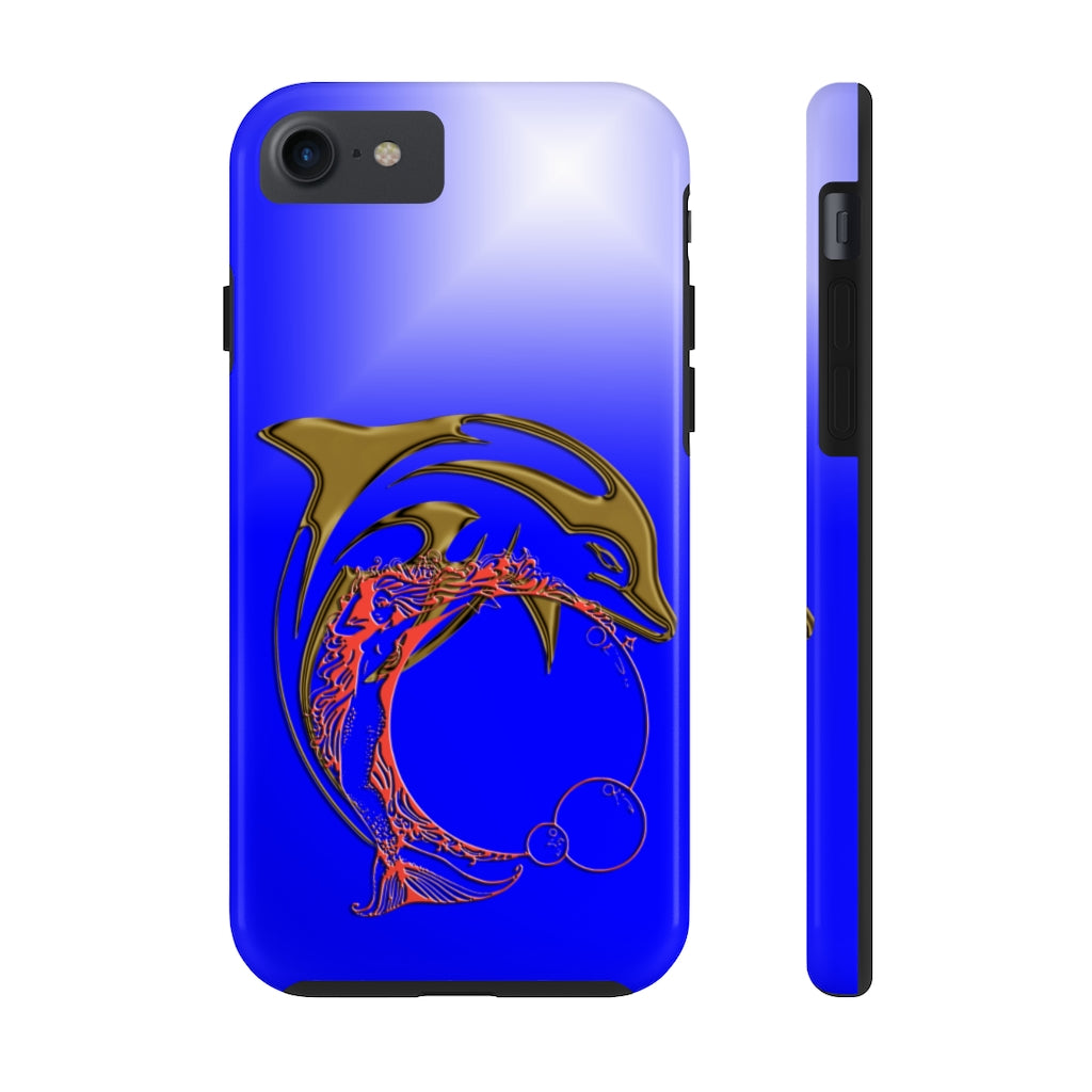 Dolphin W Mermaid Tough Phone Cases, Case-Mate