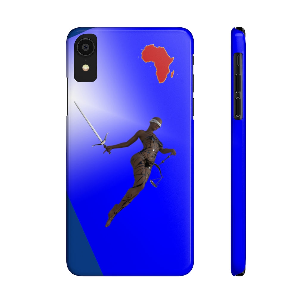 Lady Justice  Slim Phone Cases, Case-Mate